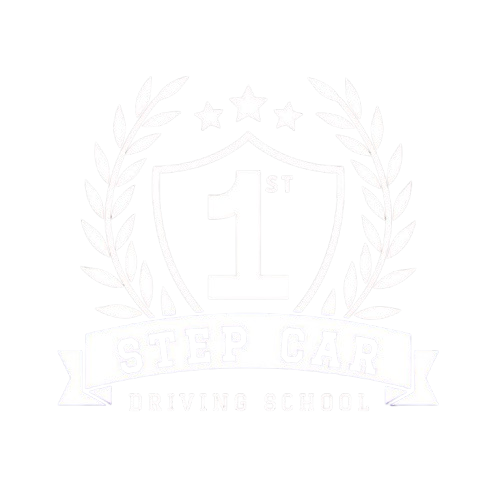 1st Step Car Driving School Logo